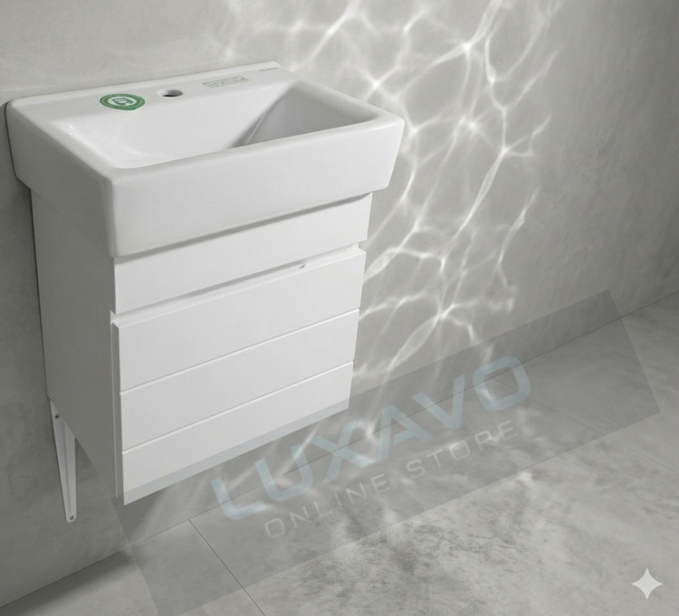 روشویی کابین مدل آتیلا سایز ۴۵×۳۲ ضد آب
